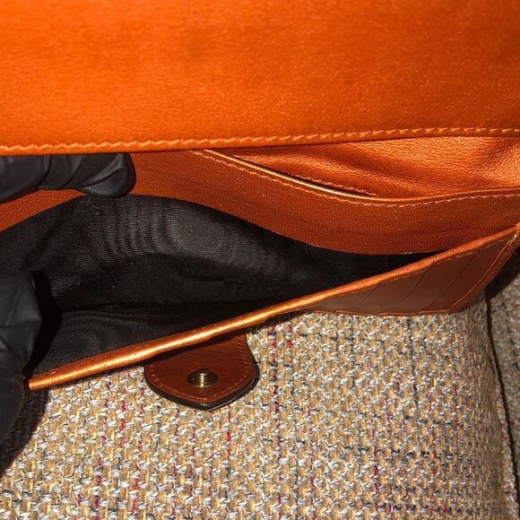 GUCCI GG Monogram Canvas & Leather Heart Clasp Full Length Continental Wallet - Picture 11 of 17